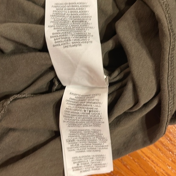 Losan T-Shirt XL #311-1024 Tropical Print Short Sleeve 100% cotton khaki combo - Picture 5 of 8